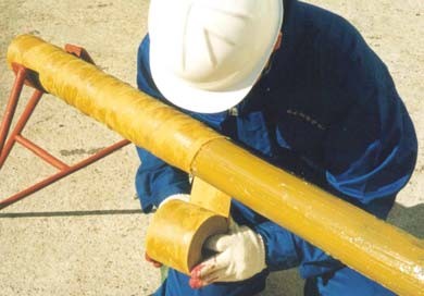 petrolatum wax tape application